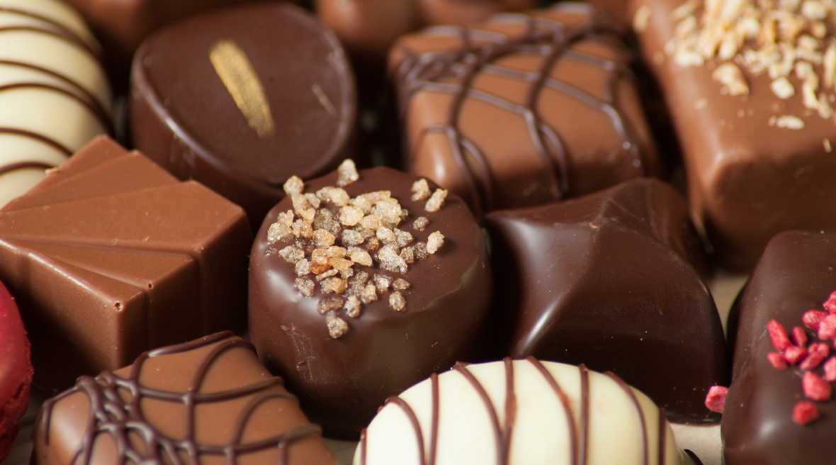Find out more about Belgian chocolate, and take home as much as you can carry
